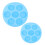 2Pcs Silicone Cupcake Molds -Holes Silicone Baking Pans 1