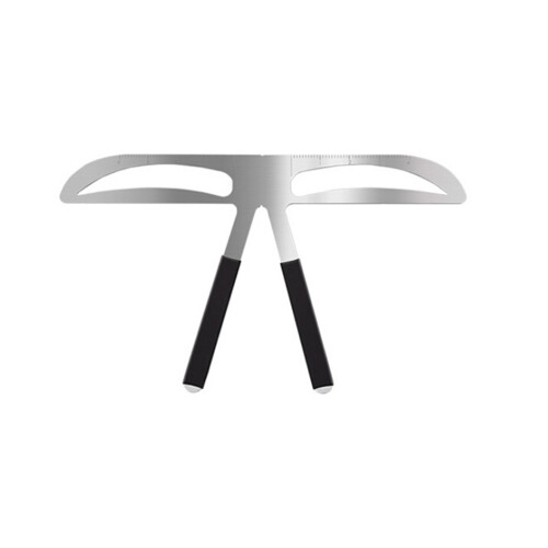 Balance Ruler Bridegroom Eyebrow Drawing Tool Stencil Kit 1
