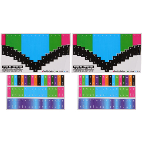 Stickers Kalimba En Plastique Pour Jeux À 1