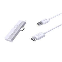 Wireless USB C to -Compatible Display Adapter Screen Mirror Cast Extend for Laptop Phone to TV Projector
