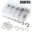 200* Assorted M1.5-M10 Stainless E Clips C Circlip Kit Retaining Snap Ring Set 2