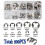 200* Assorted M1.5-M10 Stainless E Clips C Circlip Kit Retaining Snap Ring Set 4