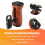 Camera Side Handle Grip for // DSLR Camera Cage Left Right Side Wooden Handgrip with Cold Shoe 10