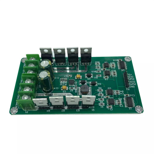 Dual Motor Driver Module H-Bridge, IRF3205 MOSFET, 3-36V, 10A Continuous, 30A Peak 2