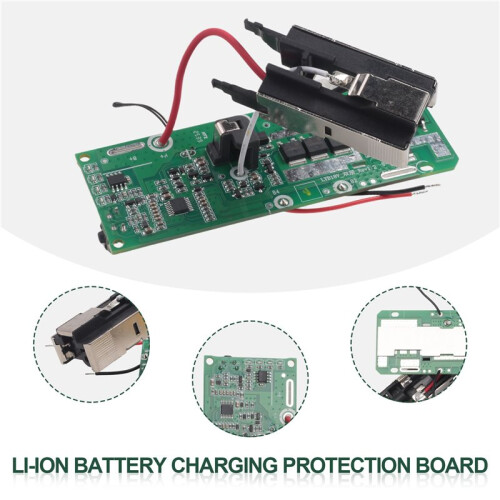 Li-Ion Battery Charging Protection Circuit Board PCB Replacement for  18V P108 RB18L40 Multimeter Multitool 2