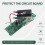 Li-Ion Battery Charging Protection Circuit Board PCB Replacement for  18V P108 RB18L40 Multimeter Multitool 5