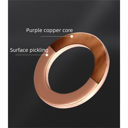 100Pcs 7 Sizes Solid Copper Washers Sump Plug Assorted Washer Kit Plastic Box 1