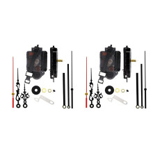 DIY Quartz Pendulum Clock Movement Mechanism with 4 Pairs of Hands Wall Quartz Clock Repair Tool Parts Replacement