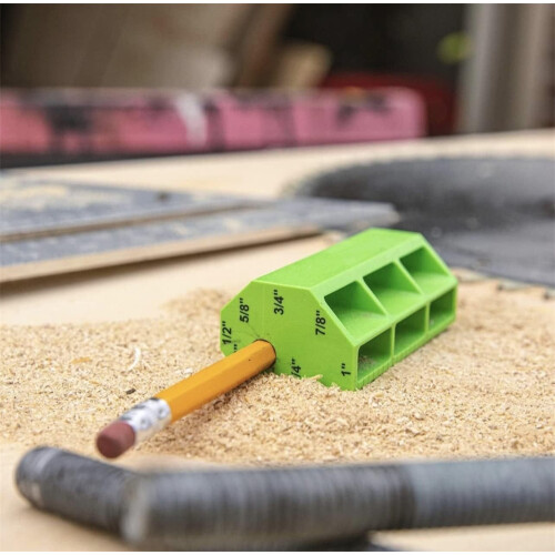 Multi-Functional Scriber Woodworking Tool Pencil Marking Multi-Dimensional 1