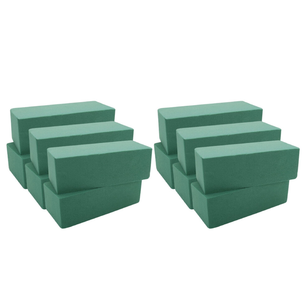 12Pcs Floral Foam Bricks Flower Packing Arranging Flowers Florist Supplies For Artificial Flowers Plants Decor 4712480976299