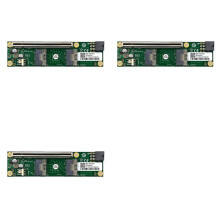 3X PCIe4.0 auf SFF-8654 Konverter-Adapterkarte SFF8654 Riser-Karte GEN4 für Netzwerkgrafik-Grafikkarte