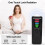 (Red) EMF Meter 5 Lights LED Magnetic Field Detector Electromagnetic Radiation Tester 5