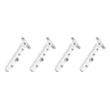 4X Nuovo Limitatore di Finestra Fermo di Posizione Stopper Battente Vento Brace Porta di Sicurezza Domestica Finestre di Blocco del Telaio di