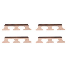 4Pcs Banjo Bridge 5-String Maple Banjo Bridge Wooden Accessories