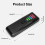 (Red) EMF Meter 5 Lights LED Magnetic Field Detector Electromagnetic Radiation Tester 8