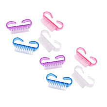 20Pcs Nail Cleaning Brushes Multicolor Hand Fingernail Brush Cleaner Scrubbing Kit Pedicure for Toes and Nails Manicure