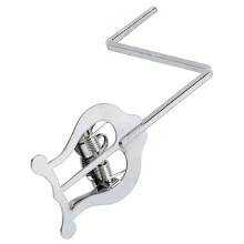 2X Nickel-Plated Saxophone March Lyre Sheet Music Clip Tenor Saxophone Silver