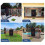 Hitting Net  Target Cloth Exercise 143x100 cm  Hitting Cage Training Aid Portable for Yard Hitting Practice 1