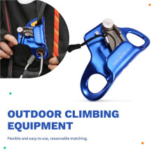 Bruststeigklemme für Felsklettern, Geeignet für Outdoor-Seilklettern, Vertikale Seilklemme für 8-13 mm Seile