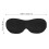 Black Sleeping Eye Mask Portable Memory Foam for Travel 2