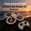 DIY Wooden RC Quadcopter Kit Educational Physics Engineering Model Hand-Built Drone Remote Control 4