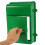 Lockable Green Rainproof Mail And Document Organizer 4