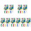 Versatile Wall Pin Hooks Push Thumb Tacks for Photo Maps 2