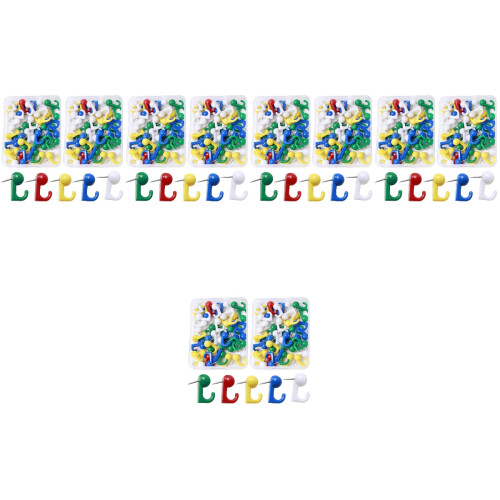Versatile Wall Pin Hooks Push Thumb Tacks for Photo Maps 2