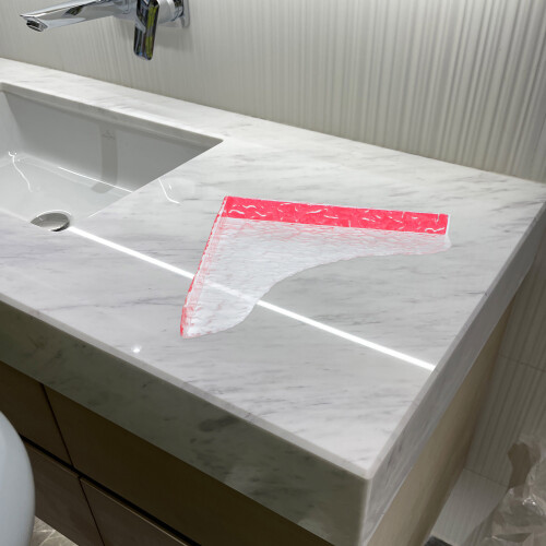 2Pcs Clear Acrylic Bath Tub Splash Guards Water-Proof Splash Protector 2