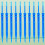 50Pcs Multi-Head Blue Automatic Drip Irrigation Stakes for Garden Use 2
