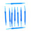 50Pcs Multi-Head Blue Automatic Drip Irrigation Stakes for Garden Use 4