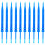 50Pcs Multi-Head Blue Automatic Drip Irrigation Stakes for Garden Use 5