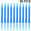 50Pcs Multi-Head Blue Automatic Drip Irrigation Stakes for Garden Use 6