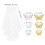 1Set Multi Color Flower Wrapping Kit Mesh Wrap for Florist Bouquets 2