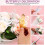 1Set Multi Color Flower Wrapping Kit Mesh Wrap for Florist Bouquets 4