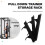 Lat Pull Down Bar Storage Rack ,Gym Storage Wall Organizer for Lat Pulldown Attachments Cable Attachment 6