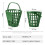 Balde para Bolas de Golfe e Basquete, Estável e Prático, com Alça, Ideal para Campos de Golfe, Driving Ranges e Quadras. 10