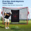 Hitting Net  Target Cloth Exercise 143x100 cm  Hitting Cage Training Aid Portable for Yard Hitting Practice 8