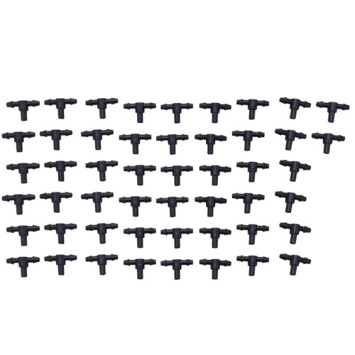 1000Pcs(500 Pairs)Garden Irrigation Kit Adjustable Atomization Dripper Atomization Connection Tee Joint 1