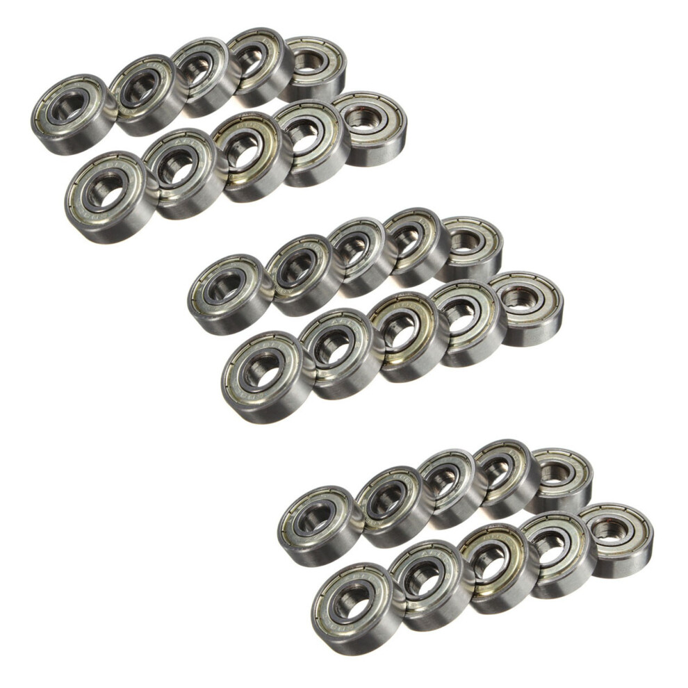 30Pcs 8 X 22 X 7Mm Skateboard Scooter Bearings Wheels Abec-5 608Zz 6033260856241