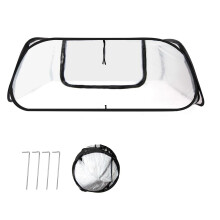 Outdoor Mini Greenhouse Portable Garden Protector-black border