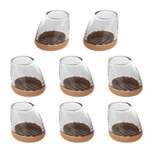 Universals Tilted Leg Cap Reduce Noise Prevent Scratches-S