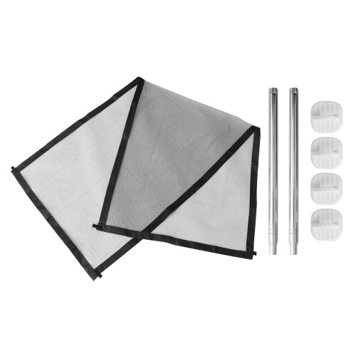 2Ensemble Clôture Extensible Pour Animaux En Nylon 1