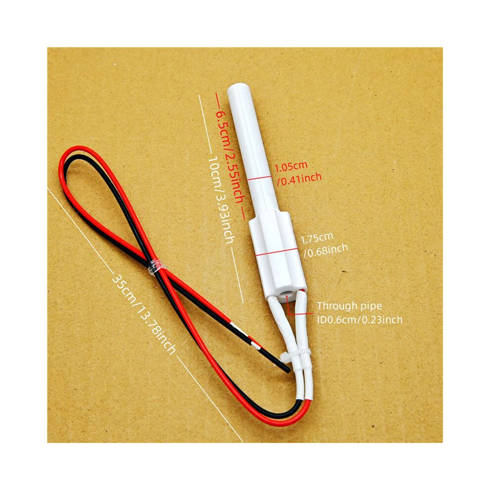2X Pellet Stove Igniter 220V300w Fireplace Heating Furnace Electric Heating Pipe Ceramic Igniter Kitchen Accessories A1 6033206371029