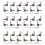 36pcs Acoustic Guitar String Tuning Peg Tuner Machine 1