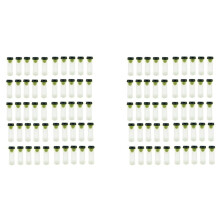 100 Stück Bienenkönigin-Rollkäfig - Kunststoff-Imkerei-Königin-Becher-Set. Bienenkönigin-Rollkäfig-Back-Becherhalter, Bienenzucht-Werkzeuge.