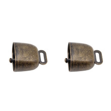 2X Sinos de Cobre para Gatos, Cães e Animais de Estimação, Decoração, Sinos de Metal, Sinos de Ferro, Alto, Nítido, Espalhados Mais Alto, Vaca,