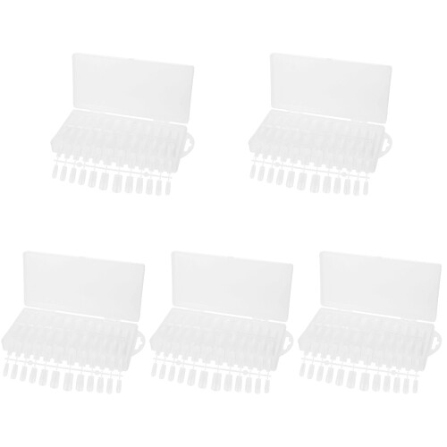Faux Ongles Blancs Plein Couvrant Facile À Décorer 1