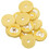 160 Pcs Flute Leather Pads Replacement Durable Exquisite Wind Instrument 3