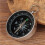 4X Portable Compass Keychain Ring Adventure Hiking Survival Aid Compass 2